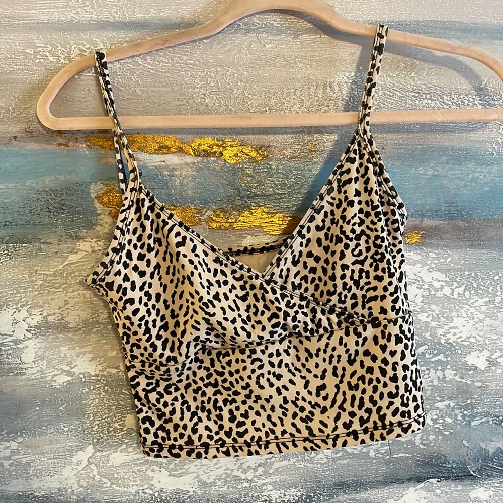 Cheetah Print Crop Top